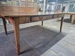 Antieke Franse boerentafel van massief eiken hout, Antiek en Kunst, Antiek | Meubels | Tafels, Ophalen of Verzenden
