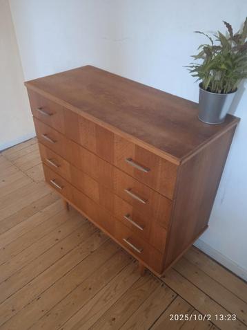 Jaren 60 ladekast teak  beschikbaar voor biedingen