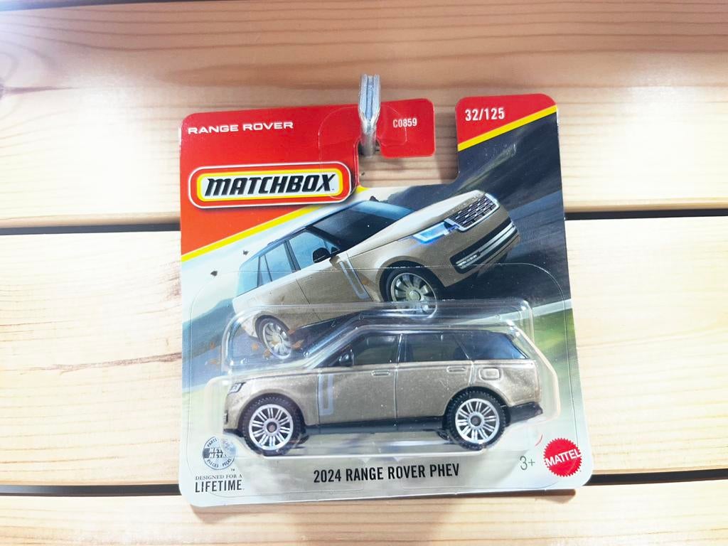 Range Rover PHEV matchbox, Hobby en Vrije tijd, Modelauto's | Overige schalen, Zo goed als nieuw, Auto, Ophalen of Verzenden