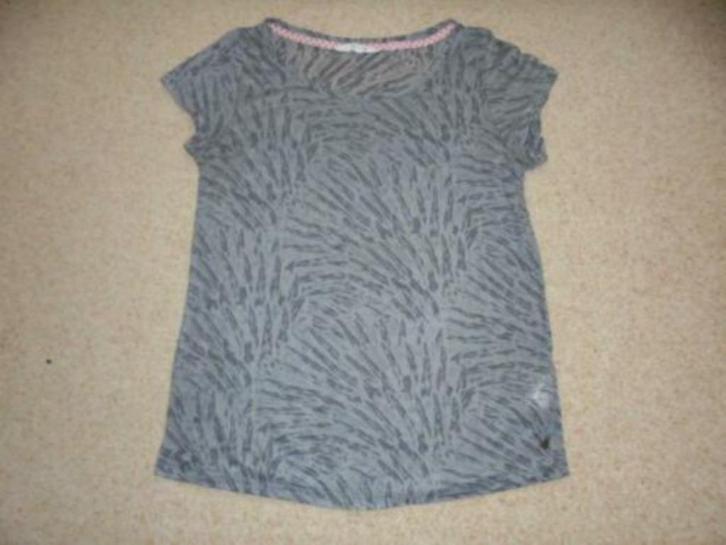 N91 Dun grijs shirt Revelation maat S, Kleding | Dames, T-shirts, Zo goed als nieuw, Maat 36 (S), Grijs, Korte mouw, Ophalen of Verzenden