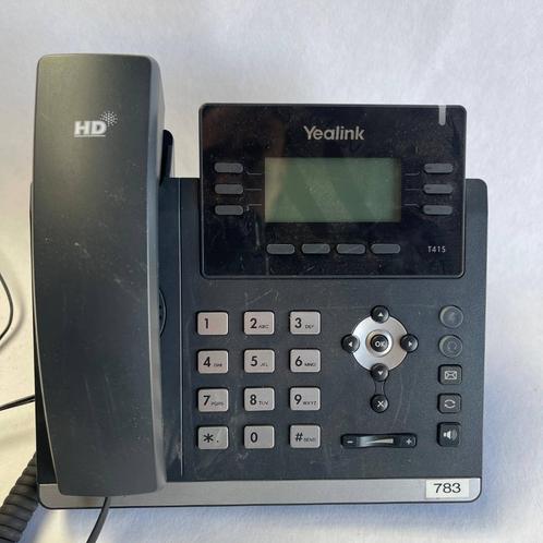 Yealink T41S VoIP Professionele Telefoon Toestel Ethernet, Telecommunicatie, Datacommunicatie en VoIP, Zo goed als nieuw, Telefoon