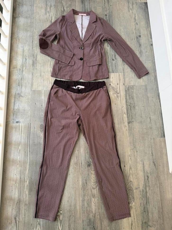 Studio Anneloes broekpak 38/42, Kleding | Dames, Jasjes, Kostuums en Pakken, Gedragen, Kostuum of Pak, Maat 38/40 (M), Overige kleuren