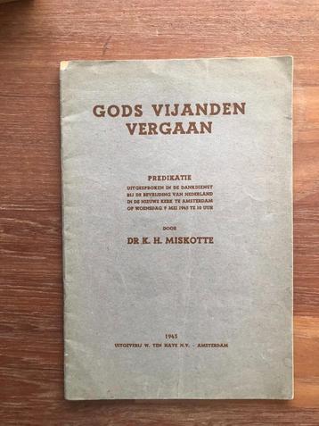 1945 Bevrijidng Amsterdam. Predikatie op 9 Mei in de Nieuwe beschikbaar voor biedingen
