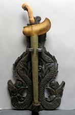 Blawong Keris BZ9 Kris houder drager Naga Pengantin paneel, Antiek en Kunst, Ophalen of Verzenden