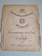 Alkmaar de Victorie accompagnement voor de piano, Ophalen