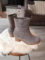 Shabbies Amsterdam grijze laarsjes maat 37, Ophalen of Verzenden, Zo goed als nieuw, Grijs