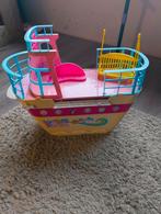 Barbie Cruiseschip,huis en boot en auto,fiets, Ophalen of Verzenden, Zo goed als nieuw, Toebehoren