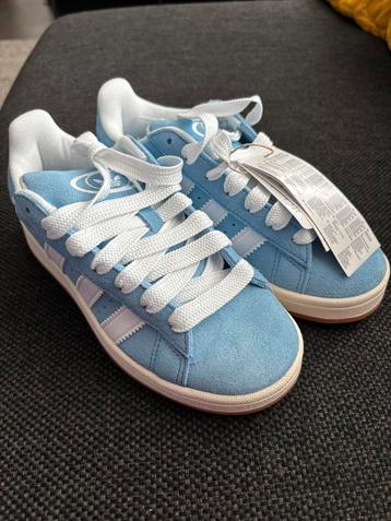 Nieuwe Adidas Campus blauw/wit maat 37 beschikbaar voor biedingen