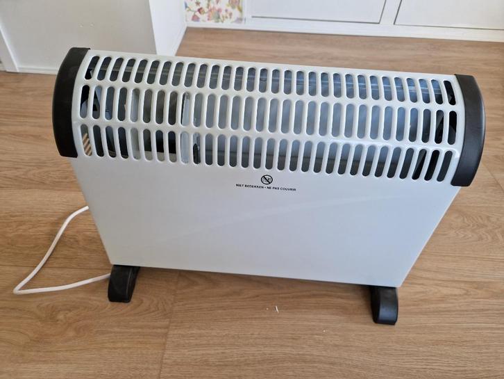 Handson convectorkachel turbo, 2000W, wit kunststof, Huis en Inrichting, Kachels, Zo goed als nieuw, Vrijstaand, Overige soorten
