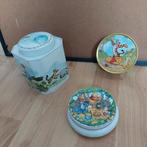 3 Winnie the pooh blikjes, Disney, Verzamelen, Ophalen of Verzenden, Winnie de Poeh of vrienden, Zo goed als nieuw