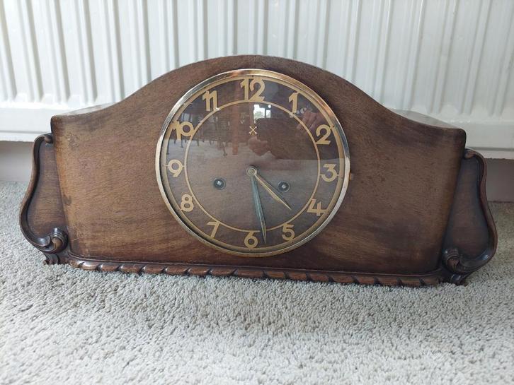 Antieke pendule Junghans, Antiek en Kunst, Antiek | Klokken, Ophalen