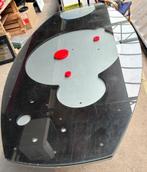 Glazen stevige designer tafel circa 200x140cm, Ophalen