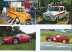 5 echte foto's van Abarth, Verzenden, Zo goed als nieuw, Auto's