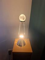 Unieke vintage design lamp, Gebruikt, Vintage, Ophalen of Verzenden, Glas