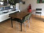 TAFEL PASTOE, Gebruikt, 100 tot 150 cm, Modern jaren 60, Metaal