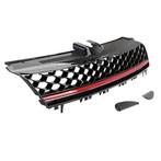 Embleem loos GTI Look Grill Rode Bies Geschikt Voor Vw Golf, Auto diversen, Tuning en Styling, Verzenden, Automotive Parts, A.parts@hotmail.nl