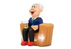 Indoor Abraham zittend op stoel, Hobby en Vrije tijd, Feestartikelen | Verhuur, Nieuw, Overige, Ophalen