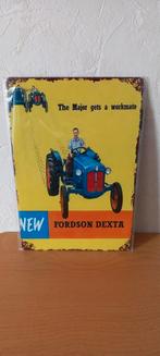 Blikken Bord Fordson Dexta 20x30 cm, Ophalen of Verzenden