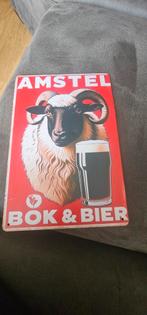 Amstel Bok Bier Reclamebord, Verzenden