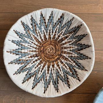 Wanddecoratie Bali - Flower blue - 50 cm beschikbaar voor biedingen