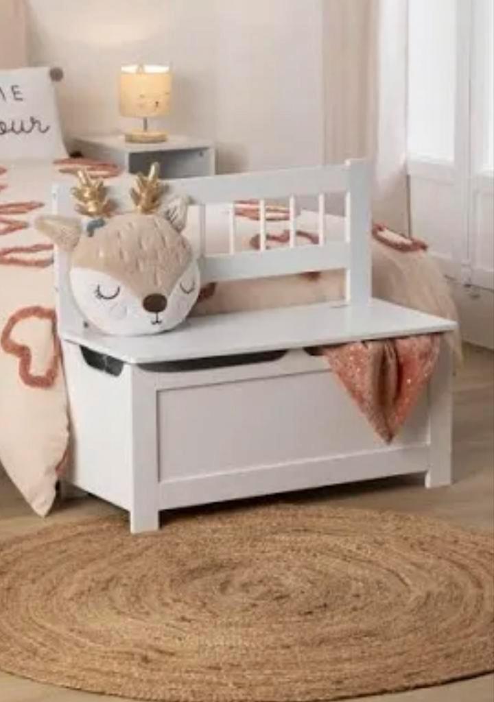 Opbergbankje, Kinderen en Baby's, Kinderkamer | Commodes en Kasten, Gebruikt, Kast, Minder dan 90 cm, 75 tot 100 cm, Minder dan 50 cm
