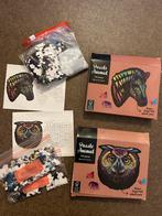 Puzzle animal puzzel dier zebra uil 143 en 135 stukjes, Ophalen of Verzenden, Minder dan 500 stukjes, Zo goed als nieuw, Legpuzzel