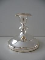 verzilverde KAARSENSTANDAARD - KELTUM, Ophalen of Verzenden, Zo goed als nieuw, Zilver, Kandelaar