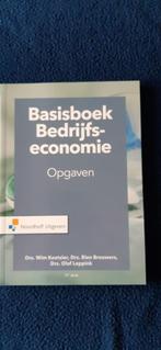Basisboek Bedrijfseconomie opgaven 11e druk, Rien Brouwers; Wim Koetzier; Olaf Leppink, Ophalen of Verzenden, Zo goed als nieuw