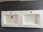 Storke Mata wastafel, solid surface wit 130cm x 52cm, Ophalen, 100 tot 150 cm, Nieuw, Minder dan 100 cm