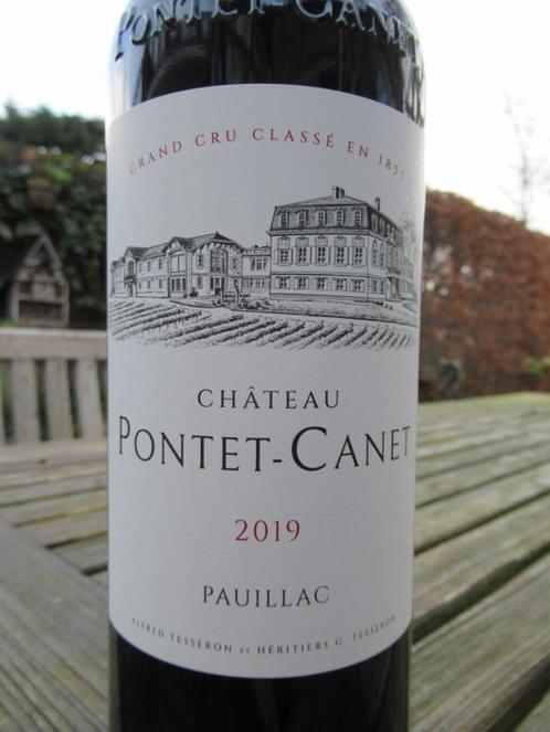 Chateau Pontet Canet 2019 Pauillac 99 Wine Independent, Verzamelen, Wijnen, Nieuw, Rode wijn, Frankrijk, Vol, Ophalen of Verzenden