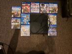 PS4 Compleet Pakket met Games en Controllers, Ophalen, Met 1 controller, Slim, Gebruikt