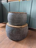 Set salontafel, Ophalen, Rond, Zo goed als nieuw, Minder dan 25 cm