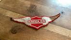 Kreidler vintage naaiembleem, 19x 10 cm, Ophalen of Verzenden, Nieuw, Overige typen