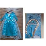 Frozen 122, Kinderen en Baby's, Carnavalskleding en Verkleedspullen, Ophalen of Verzenden, Zo goed als nieuw, 122 t/m 128, Meisje