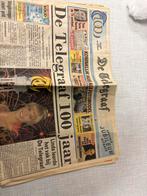 De Telegraaf Jubileum Uitgave 100 Jaar, Antiek en Kunst, Ophalen of Verzenden