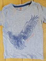 HEMA t- shirt grijs lange mouw met adelaar maat 98/104 - zga, Ophalen of Verzenden, Zo goed als nieuw, Shirt of Longsleeve, Hema