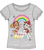 Paw Patrol T-shirt Pawsitive Grijs - Maat 116 - 128, Meisje, Paw patrol, Nieuw, Ophalen of Verzenden