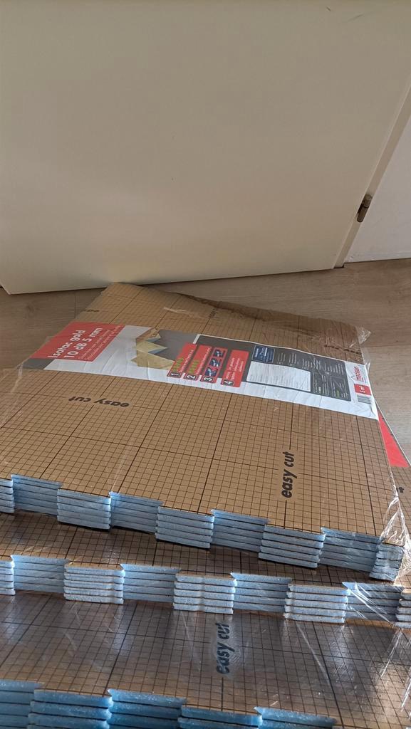 3 Nieuwe Pakken Ondervloer - Isotec Gold, Doe-het-zelf en Verbouw, Isolatie en Afdichting, Nieuw, Vloerisolatie, Overige materialen