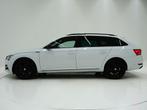 Skoda Superb Combi 1.4 TSI iV Sportline 218PK | Panoramadak, Auto's, Skoda, Gebruikt, Zwart, 4 cilinders, Wit