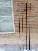 2X ZGAN SHIMANO TX 2 HENGELS= 12 FT + 3 LB + FOUDRAAL+HOEZEN, Ophalen, Zo goed als nieuw, Werphengel