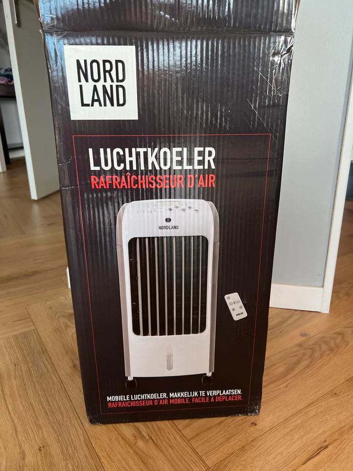 Nordland Mobiele Luchtkoeler - Nieuw in doos!, Witgoed en Apparatuur, Airco's, Nieuw, Mobiele airco, Minder dan 60 m³, 3 snelheden of meer