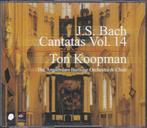 J.S. Bach Cantatas Vol. 14 Ton Koopman Baroque Orchestra, Gebruikt, Boxset, Ophalen of Verzenden, Orkest of Ballet