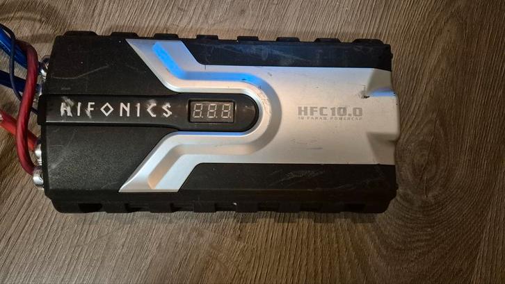Hifonics powercap 10.0 farad. Ophalen!, Auto diversen, Autospeakers, Zo goed als nieuw, Ophalen