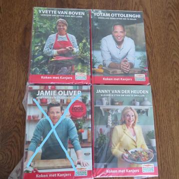 3 kookboekjes met Kanjers,€ 1,00 per boek.   beschikbaar voor biedingen
