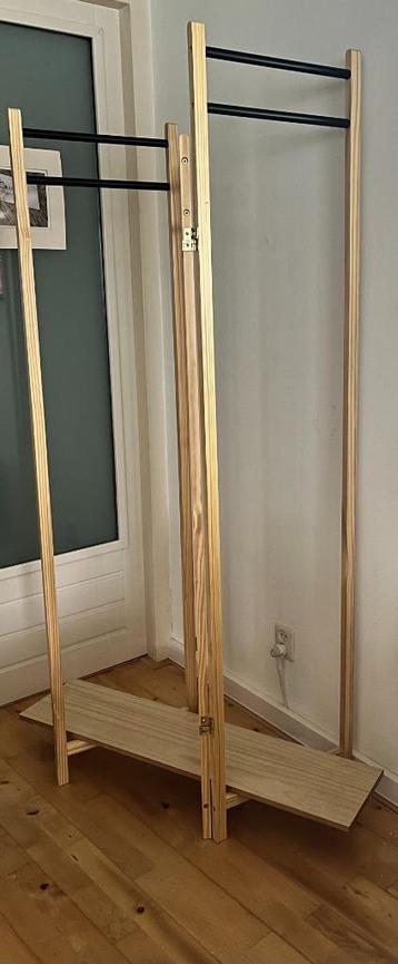 Bamboe kledingrek - inklapbaar  beschikbaar voor biedingen