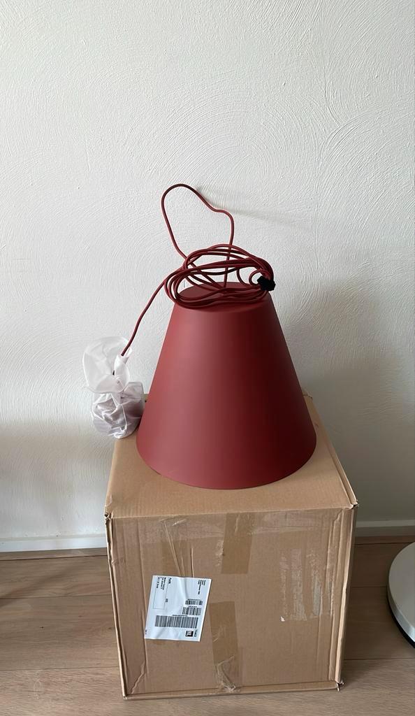 Hay Sinker Large Hanglamp Rood, Huis en Inrichting, Lampen | Hanglampen, Nieuw, Minder dan 50 cm, Kunststof, Ophalen