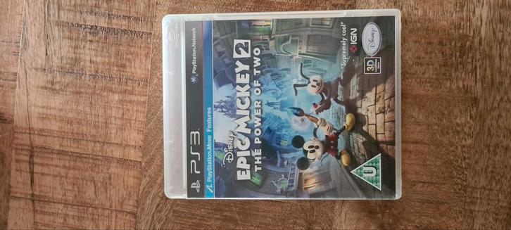 Epic Mickey 2 PS3 + Boekje, Spelcomputers en Games, Games | Sony PlayStation 3, Zo goed als nieuw, Avontuur en Actie, 2 spelers