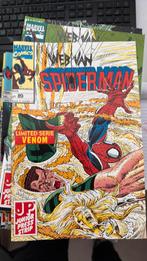 79 * Web van Spiderman, Juniorpress 1985, Gelezen, Europa, Ophalen of Verzenden, Diverse tekenaars en schrijvers