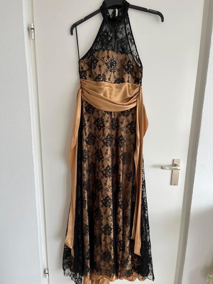 Vienna Collection avondjurk met bolero –, Kleding | Dames, Gelegenheidskleding, Zo goed als nieuw, Galajurk, Maat 36 (S), Zwart