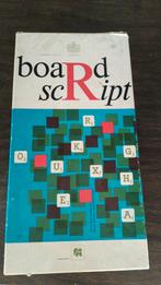 Vintage Board Script Bordspel - Jumbo, Hobby en Vrije tijd, Gezelschapsspellen | Bordspellen, Een of twee spelers, Ophalen, Gebruikt